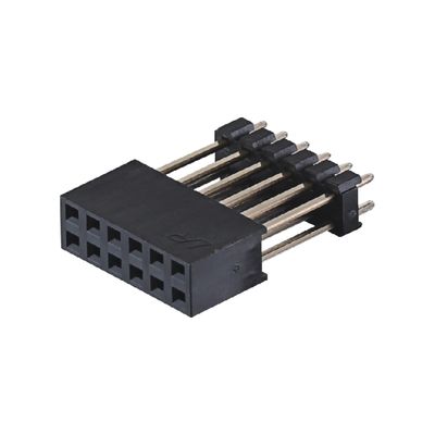 2.0mm Pitch Dual Row 180 องศา Board To Board Connector เครื่องเชื่อมหัวสปินหญิง
