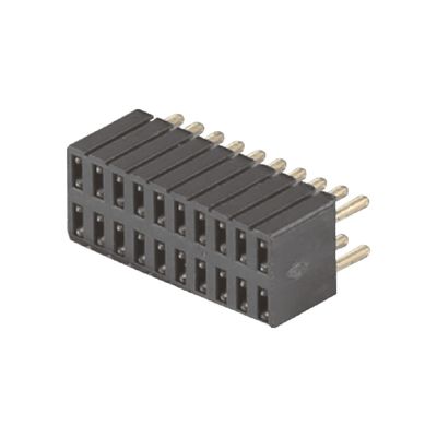 1.27x2.54mm H8.5mm ผู้หญิง Board To Board เครื่องเชื่อมพลังงาน SMT ประเภท 100 pin Connector
