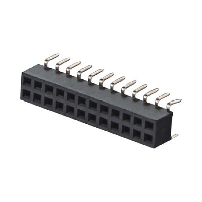 1.27x2.54mm H8.5mm ผู้หญิง Board To Board เครื่องเชื่อมพลังงาน SMT ประเภท 100 pin Connector