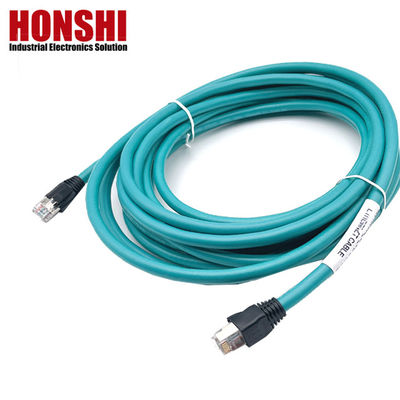 1m 2m 3m 5m 10m เคเบิลอีเทอร์เน็ตที่กําหนดเอง RJ45 Cat5E Cat6 Cat8 Patch Cable