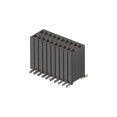 1.27x2.54mm SMD ประเภท Board To Board Connector 2x2 2x50pin ผู้หญิง Pin Header Connector