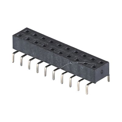 1.27x2.54mm SMD ประเภท Board To Board Connector 2x2 2x50pin ผู้หญิง Pin Header Connector