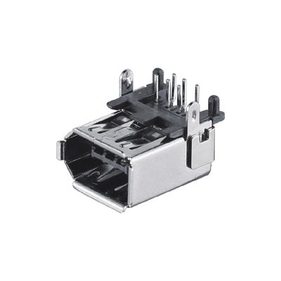 SM-6P ชาย CN3 Server I / O Connector IEEE 1394 ชนิดเชื่อมต่อสอยหญิง