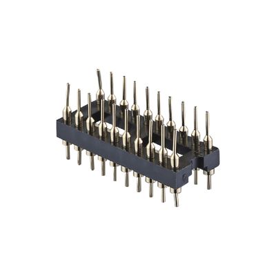 เครื่องแปรรูปหมุนหมุนหัวสปิน SMT ประเภท PCB H3.0mm 6 Pin - 64 Pin IC Socket