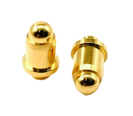 5.08 มิลลิเมตร Pitch Pogo Pin Connector Dip Type หญิง 8 Pin 4.0 มิลลิเมตร
