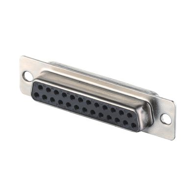 2 - 64 Pin Power D Sub Male Connector 3W3 สีดํา / สีฟ้า สายผสมประเภท Dip Brass
