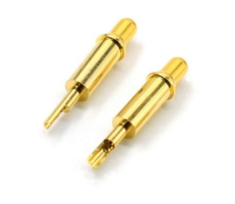 2.54mm Pitch เพศหญิง 6 Pin PCB Connector สปริงโหลด Pogo Pin Connector Smt ประเภท