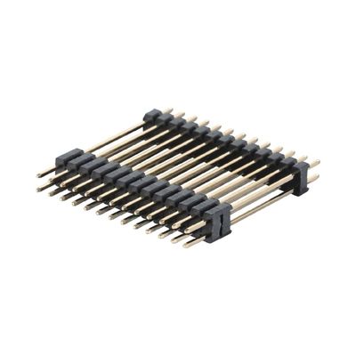 1.27 มิลลิเมตร พลาสติกคู่ 2 - 100 พินหัวข้อเชื่อมต่อ H2.5 มิลลิเมตร DIP SMT ประเภท PCB