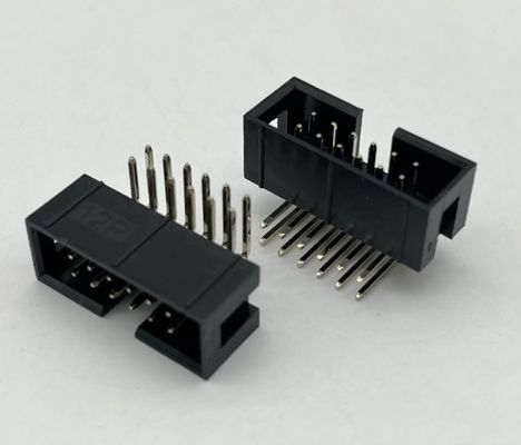 มุมขวา Box Header Connector DIP PCB DC3 12 ปิน Headers 2.54mm Pitch