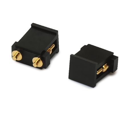 ปรับแต่ง 2.54 มม Pitch Male 6 Pin 1.5 มม PCB Connector สปริง Loaded โปโก้ Pin Connector