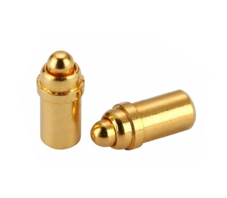 ปรับแต่ง 2.54 มม Pitch Male 6 Pin 1.5 มม PCB Connector สปริง Loaded โปโก้ Pin Connector