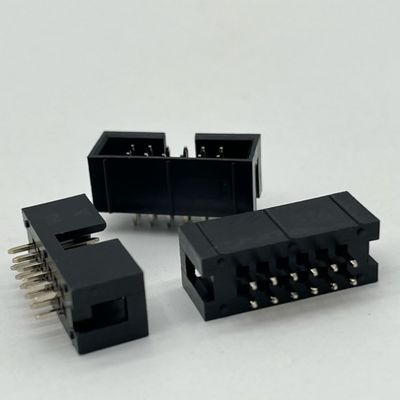 2.54mm สายต่อหัวกล่องตรง 12 ปิน IDC หัวกล่อง 2x6p