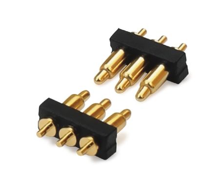 เครื่องเชื่อมปิ๊นปิ๊นแบบ 2.54mm Dip Type 3pin H1.5mm โปโก้ปิ๊นสําหรับเครื่องเชื่อมปิ๊นสปริง