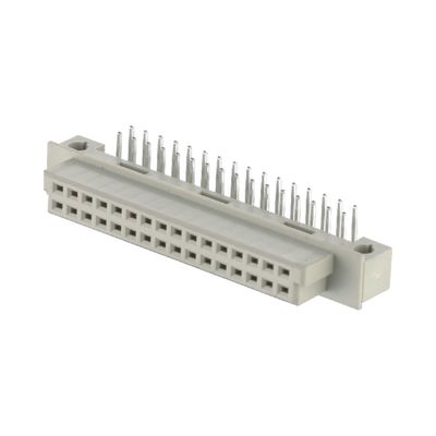 2 แถว 32 Pin IDC Type Connector Din41612 2.54mm Pitch ผู้หญิงเชื่อมต่อ