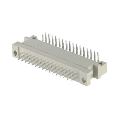 2.54mm 32 Pin Din41612 Connector IDC ประเภท Pin หญิง ผ่านหลุม 3 แถว