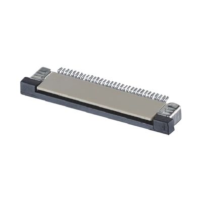 4 - 60 ปิน FPC Cable Connector 0.5 / 1.0mm Pitch SMT ZIF DIP แบบด้านบนด้านล่าง PA9T พลาสติก
