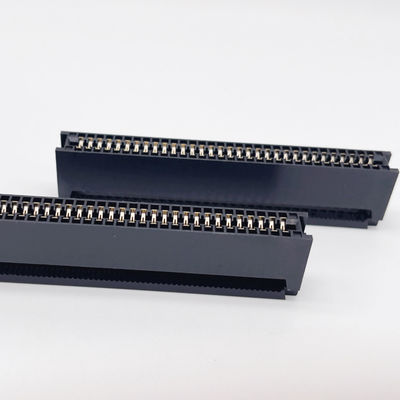 UL2651 28AWG Card Edge Connector 10 - 64 Pin Ribbon Cable Connector 2.54mm Pitch การเชื่อมต่อการเชื่อมต่อ
