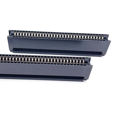 UL2651 28AWG Card Edge Connector 10 - 64 Pin Ribbon Cable Connector 2.54mm Pitch การเชื่อมต่อการเชื่อมต่อ