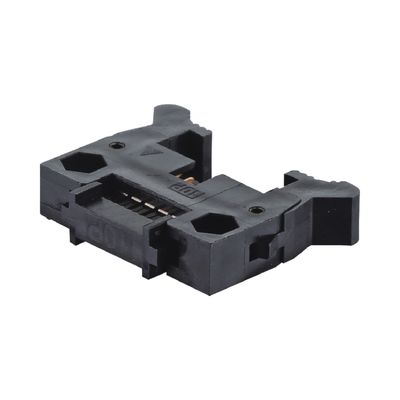 2.54mm Pitch IDC Ejector Header Connector สําหรับ 1.27mm 2651 28awg สายเคเบิลเรียบ