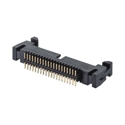 2.54 มิลลิเมตร LATCH CONNECTOR SMT 6 8 10 18 20 26 30 34 40 50 64Pin Ejector Header Connector
