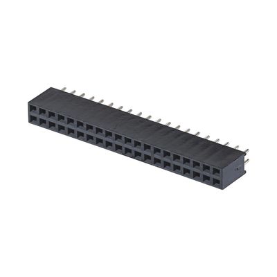 2.0mm H4.3mm DIP Header หญิงตรง Dip 2x2 2x40pin หญิง Header เครื่องเชื่อม