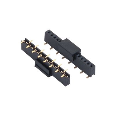 แถวเดียว SMT 40 ปิน ผู้หญิง Header Connector 2.0mm Pitch 4.3mm ความสูง