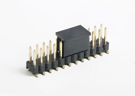ทอง Plated 2.0mm Board To Board Header Connector 3 - 120 Pin PCB ผู้ชาย Pin Connector