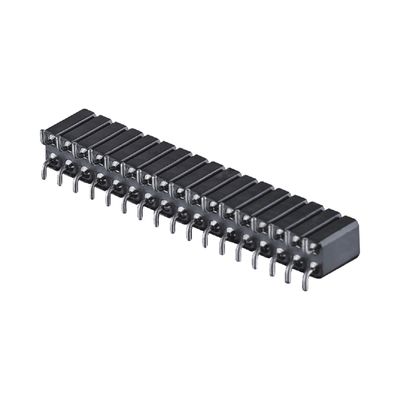 เครื่องเชื่อม PCB เครื่องจักร หัวหน้าหญิง 2.54mm H7.0mm มุมขวา
