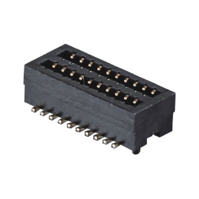 0.8mm Pitch BTB Connector 10 - 100 Pin ความเร็วสูง ผู้ชาย Connector โฟสฟอร์ทองแดง