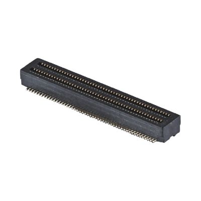 0.8mm Pitch BTB Connector 10 - 100 Pin ความเร็วสูง ผู้ชาย Connector โฟสฟอร์ทองแดง