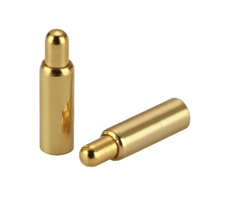 ทองแดง Plating โปโก้ Pin Connector พลังสปริง หัวสอง H6.0mm Smd แบบ
