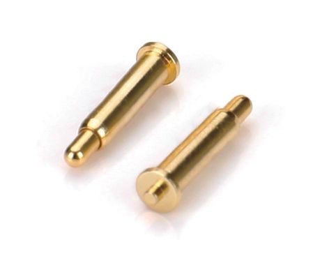 ทองแดง Plating โปโก้ Pin Connector พลังสปริง หัวสอง H6.0mm Smd แบบ