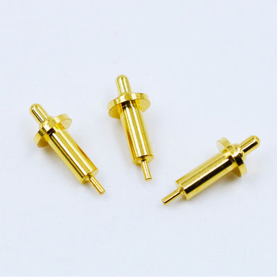 ปรับปรุง 120g±20% พลังสปริง DC12V ทองแดง Pogo Pin สําหรับการเชื่อมต่อผ่านรู