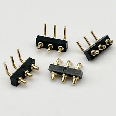 เครื่องเชื่อมปิ๊นปิ๊นแบบ 2.54mm Dip Type 3pin H1.5mm โปโก้ปิ๊นสําหรับเครื่องเชื่อมปิ๊นสปริง