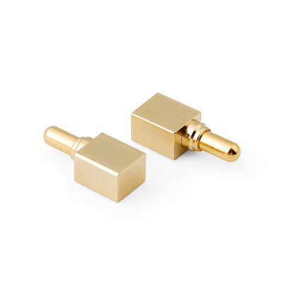 สติ๊กเกอร์ด้านข้าง Pogo Pin ประเภท SMT แบบทองเคลือบสําหรับ 2.00 มิลลิเมตร