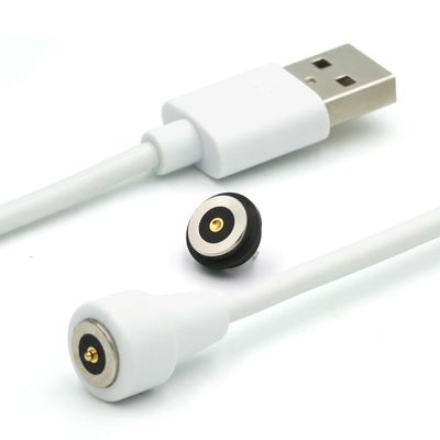 IP67 PCB กันน้ํา ผู้หญิง Pogo Pin Connector คาเบิ้ลแม่เหล็กด้วยทอง Flash Plating และ 50mohm Max การต่อต้านการติดต่อ
