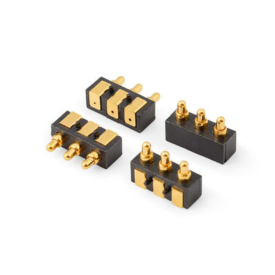 6 Pin Pogo Pin Connector กับสปริงคอนเท็คต์ การบํารุงรักษาและเปลี่ยนง่าย