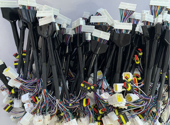 เครื่องเชื่อมสายรถยนต์ตามสั่ง 24 ปิน สําหรับ 24 - 32AWG การเชื่อมสาย
