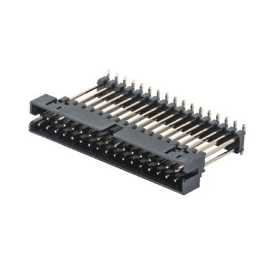 10 ปิน - 64 ปิน 2.0 มิลลิเมตร Box Head Connector H4.8 สายตรงสองแถว Connector ไฟฟ้า
