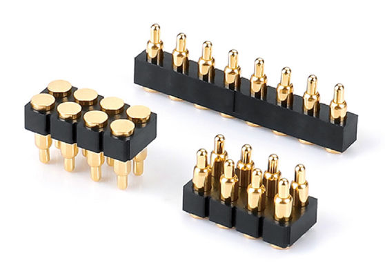 6 Pin Pogo Pin Connector กับสปริงคอนเท็คต์ การบํารุงรักษาและเปลี่ยนง่าย