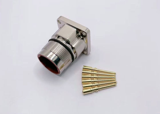 M23 Power Circular Wire Connector 6 Pin Servo Encoder เพศหญิง เพศชาย เครื่องสับสาย
