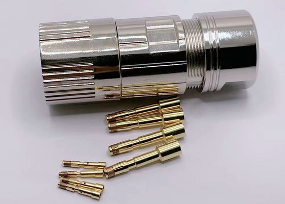 M23 Power Circular Wire Connector 6 Pin Servo Encoder เพศหญิง เพศชาย เครื่องสับสาย
