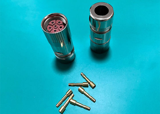 M23 Power Circular Wire Connector 6 Pin Servo Encoder เพศหญิง เพศชาย เครื่องสับสาย