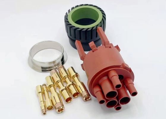 เครื่องเชื่อมพลังงานแบบวงกลม M40 6 Pin Servo Encoder สับสายสับสับสับสับ