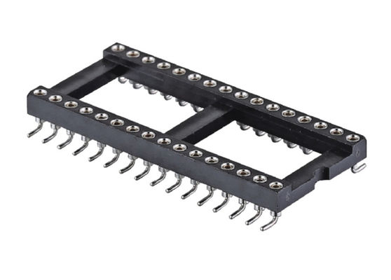 เครื่องแปรรูปหมุนหมุนหัวสปิน SMT ประเภท PCB H3.0mm 6 Pin - 64 Pin IC Socket
