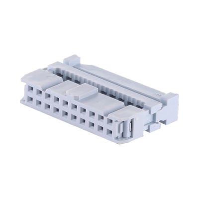 เครื่องเชื่อม IDC โซค็อตหญิง 2.54 มิลลิเมตร Pitch Idc Header โซค็อตหญิง 6-64Pin FC Connector