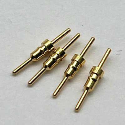 CNC เครื่องติดต่อ Pin ทองแดง Fitting ทองแดง Plug Pin ไฟฟ้ารอบ Pin 10.0mm