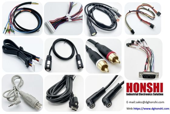 3.0 มม Pitch สี่เหลี่ยมเคเบิล Molex มินิ-ฟิต 8ตําแหน่ง Crimp Connector โมลด์เคเบิล