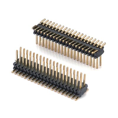 0.8mm Pitch Pin Header Connector คอนเนคเตอร์สองแถว 4 Pin 80 Pin SMT บอร์ดต่อบอร์ด