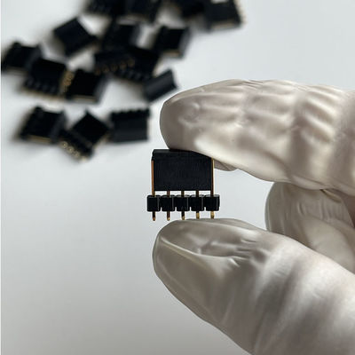2.54mm Pitch Pin Header Connector 5 Pin Straight With Cap Board To Board Connector เครื่องเชื่อมต่อที่ติดกับกระดาน